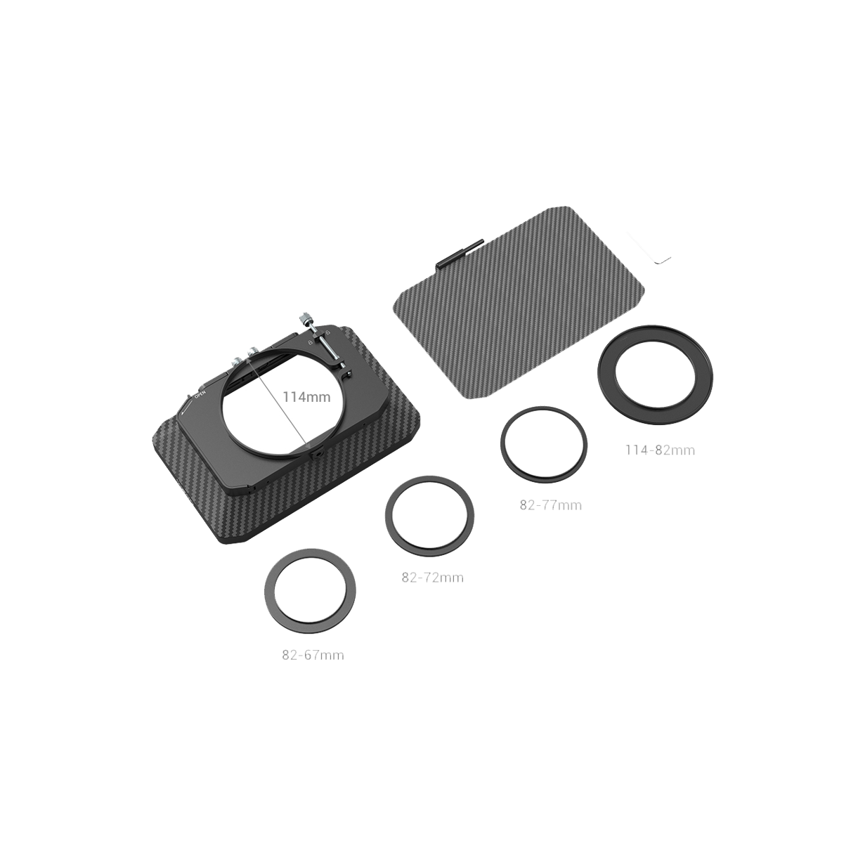 Smallrig Clamp-On Ring for Matte Box 2660 (114mm-95mm) 3463