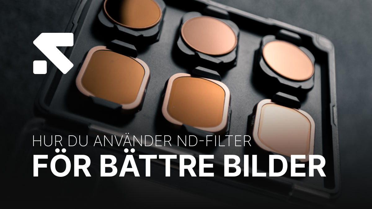 Guide för ND-filter till drönare: Hur du använder ND-filter