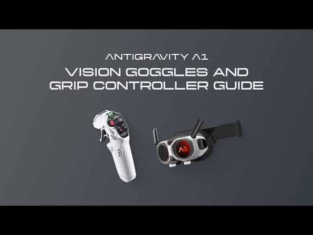 Vision-glasögonen och Grip-kontrollen