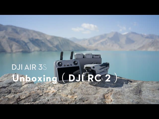 Uppackning med DJI RC 2