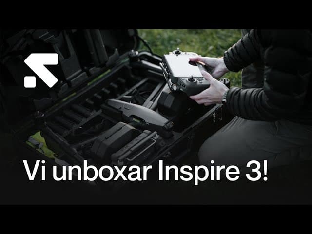 Inspire 3 unboxing