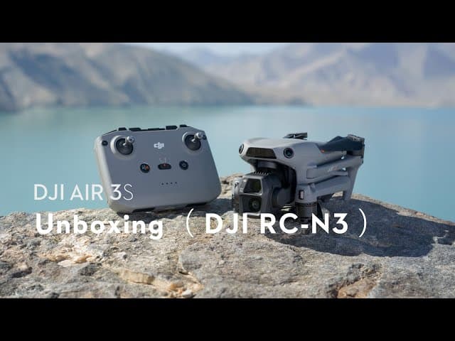 Uppackning med DJI RC-N3