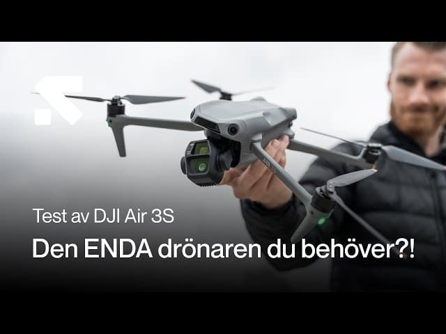  Test av DJI Air 3S | Drönaren för mobila fotografer! 