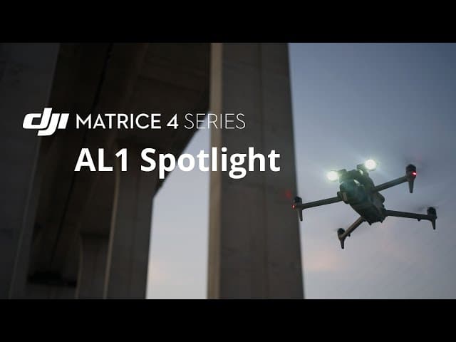  DJI AL1 Spotlight | First Use 