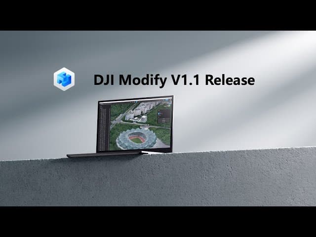 Modelldelning och verktygsförbättringar (DJI Modify 1.1)