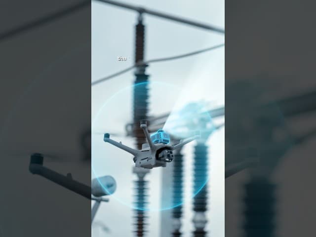 DJI Matrice 4D Obstacle Sensing Module - Smarter Electrical Substation Inspections with DJI Matrice 4D Obstacle Sensing Module 