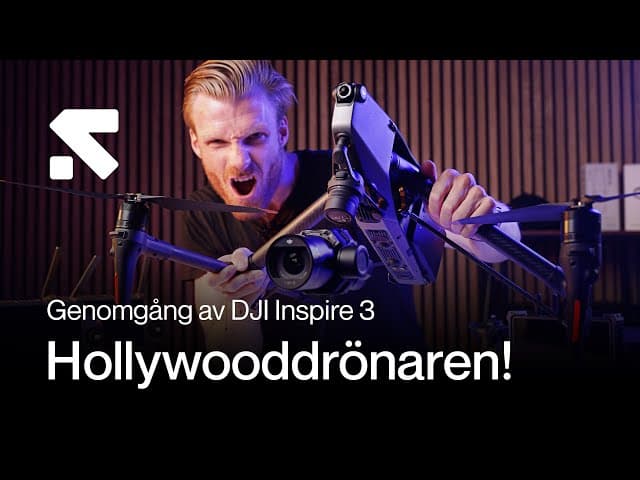 DJI Inspire 3 - Drönaren för professionella videografer!