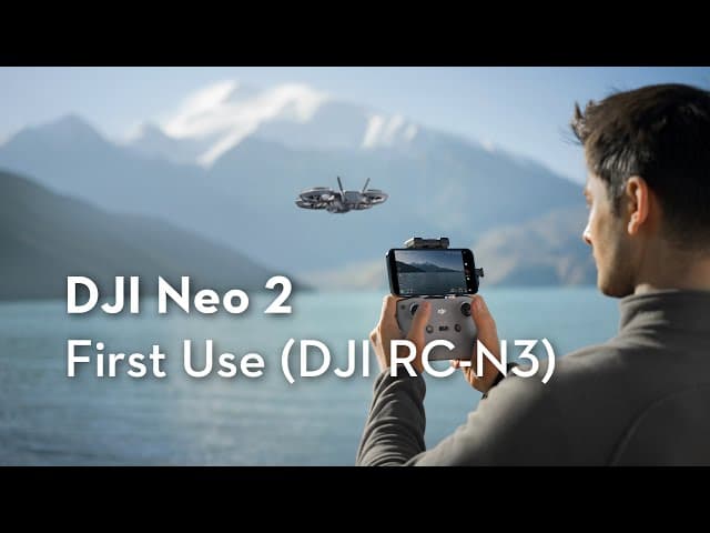 Första gången: med DJI RC-N3