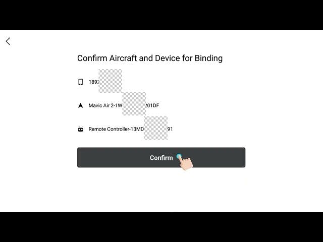 Guide för bindning/avbindning av konto och enhet i DJI Fly App för drönare