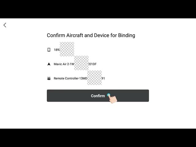 Guide för bindning/avbindning av konto och enhet i DJI Fly App för drönare