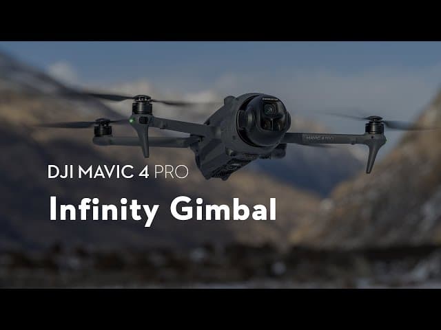 Infinity Gimbal: rotera kameran