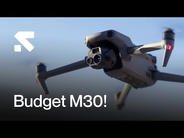  DJI Mavic 3T: Värmekameradrönare för inspektion & räddningstjänst (swedron media)