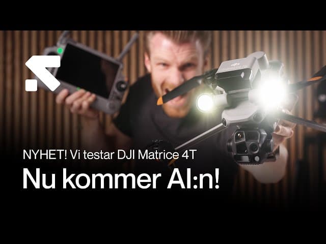 DJI Matrice 4T | Nästa generations Enterprise-drönare!