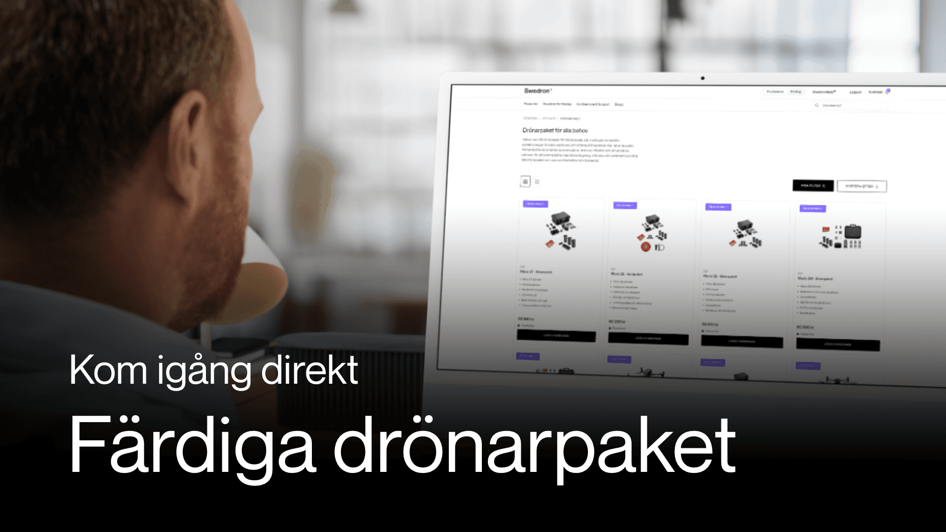 Kom igång direkt - Färdiga drönarpaket för alla behov