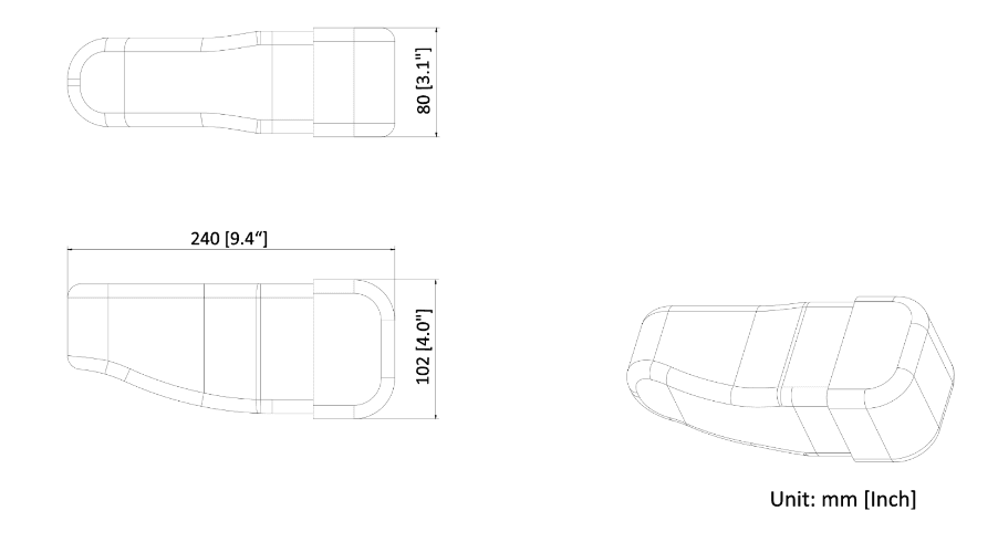 Hikmicro mjuk väska för handhållna värmekameror i E-serien och B-serien