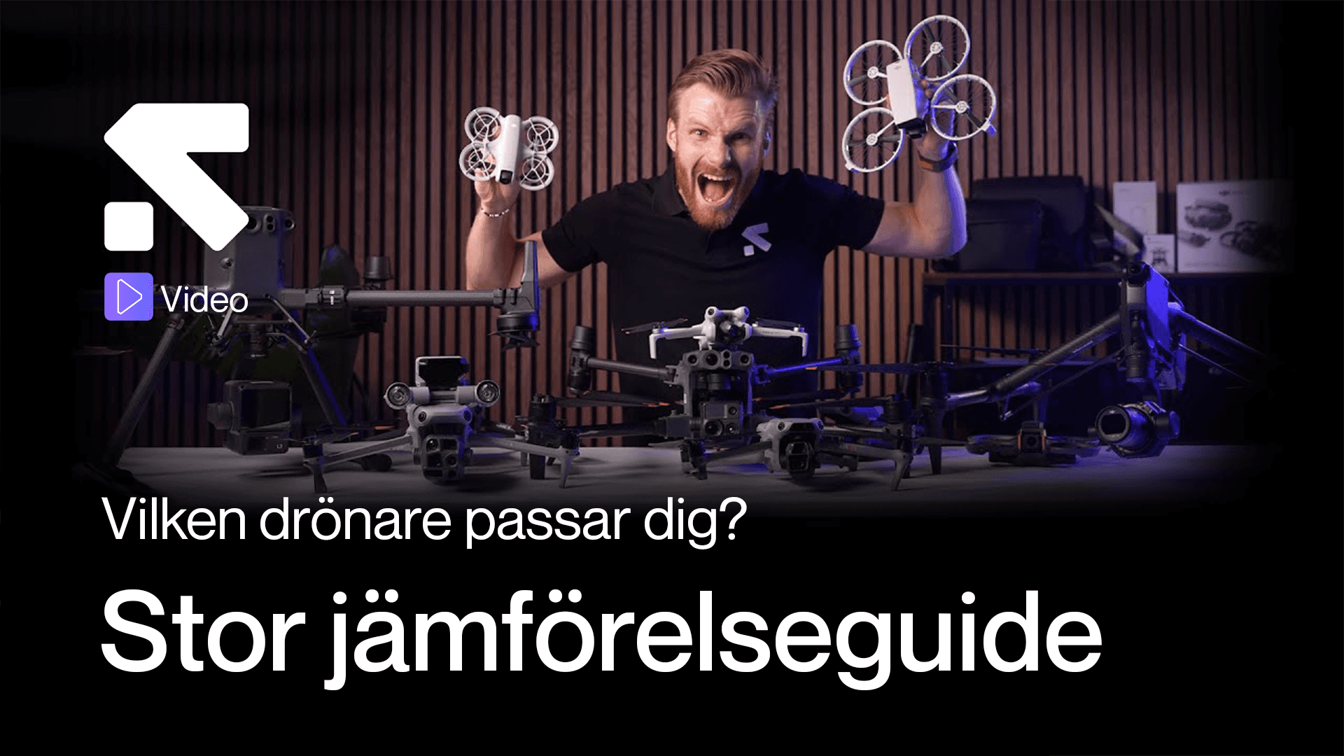 Vi jämför ALLA C-klassade DJI-drönare!