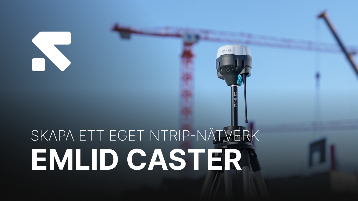 Emlid Caster - Skapa Ett Eget NTRIP-Nätverk banner