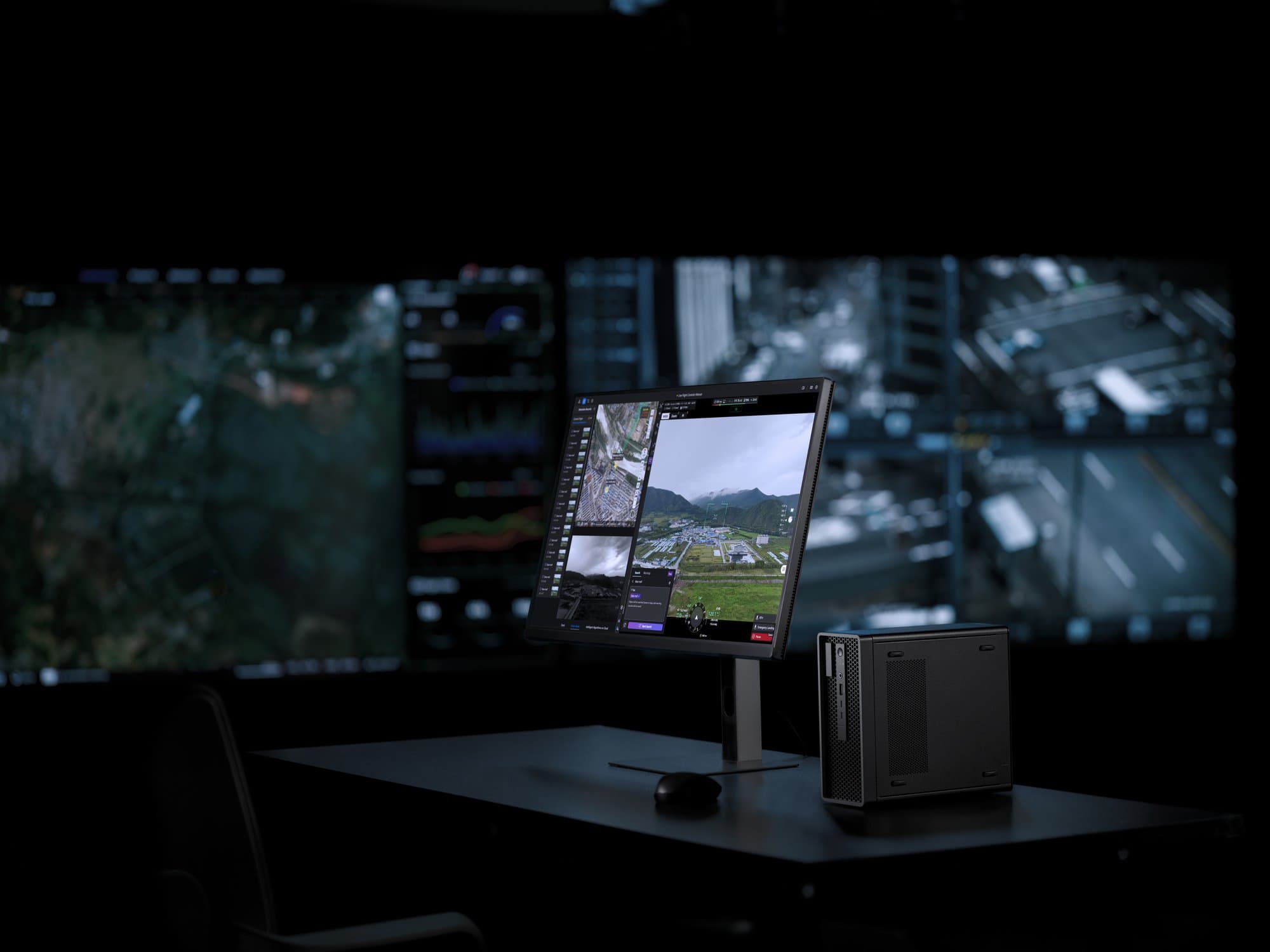 AI-stött arbetsflöde i DJI FlightHub 2