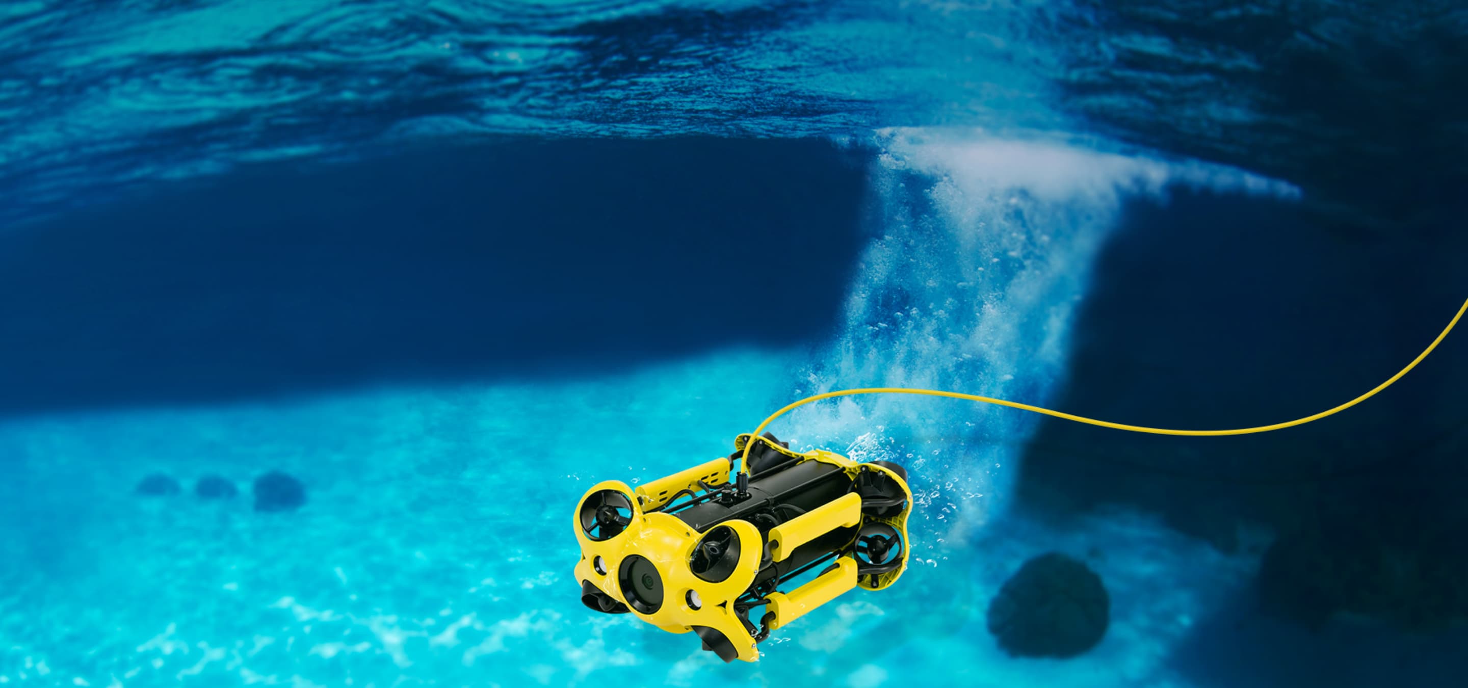 Chasing M2 undervattensdrönare