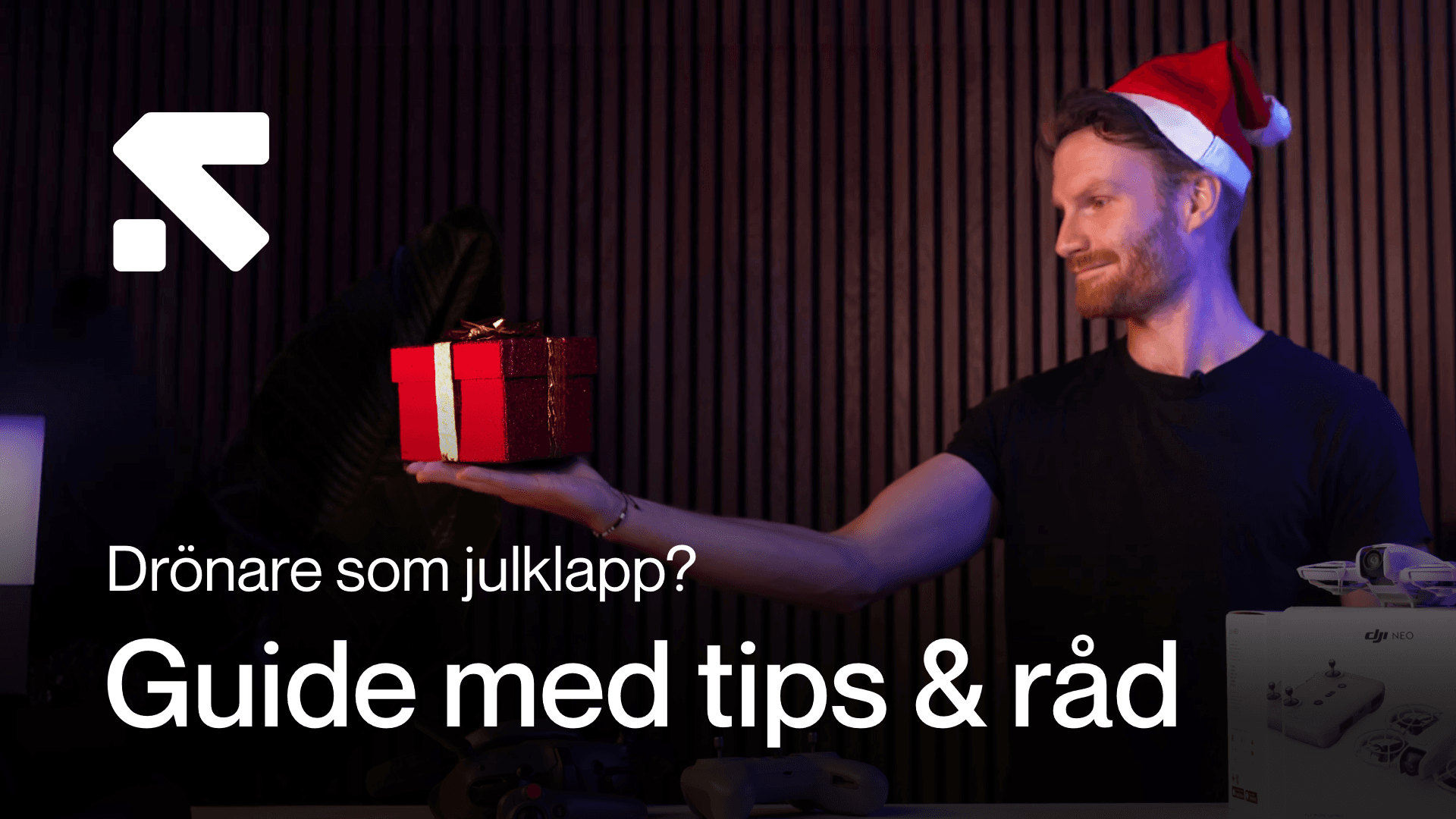 Drönare som julklapp - tips, råd och roliga tillbehör