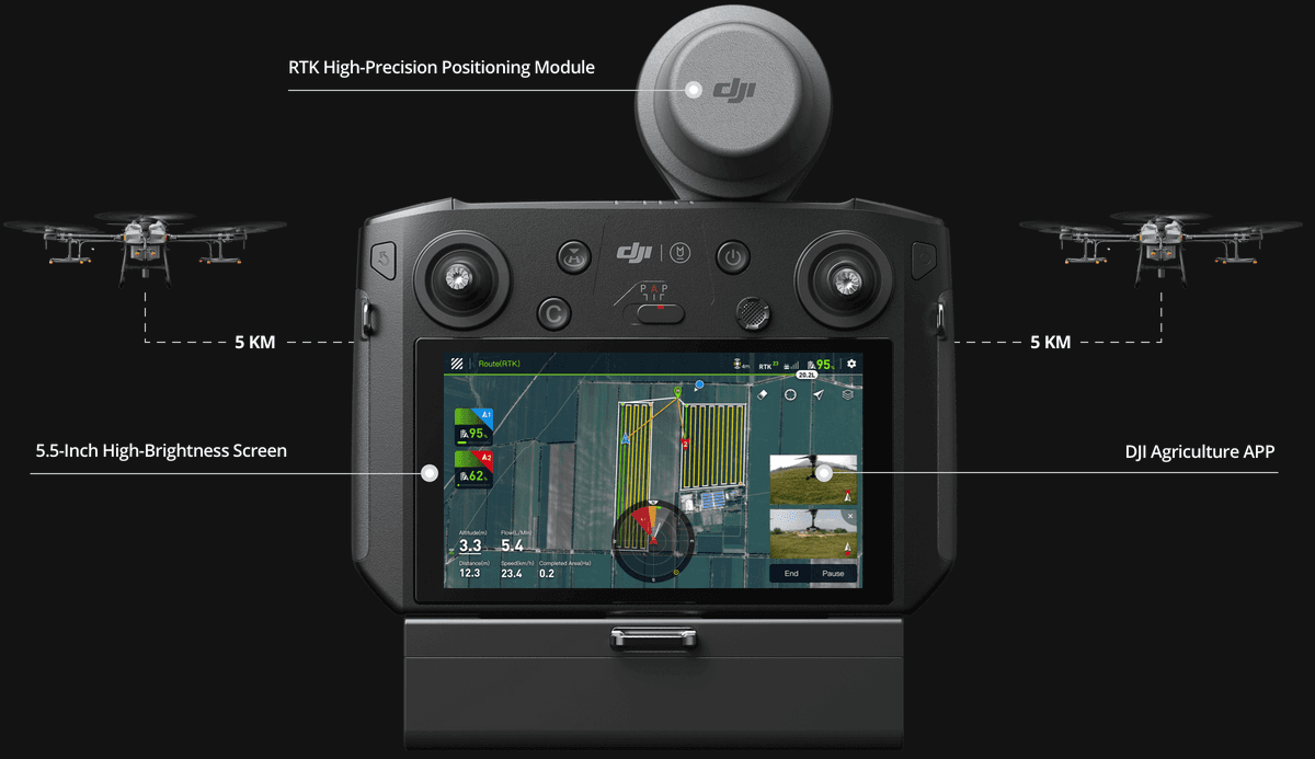 DJI Agras T30 remote controller - Smart Controller Agriculture