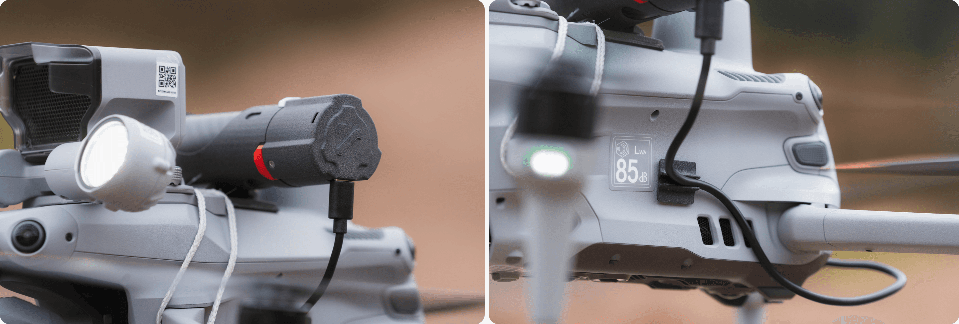 DJI Matrice 4 drönare med Kronos M4 Fallskärm från Dronavia