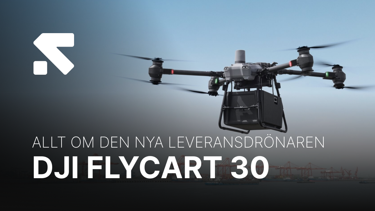 DJI FlyCart 30: En ny era av leveransdrönare - banner